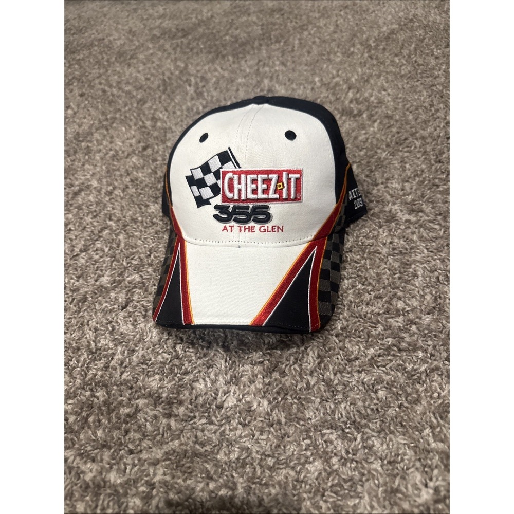 CHEEZ-IT 355 Watkins Glen  Nascar‎ Black White Baseball Cap/Hat New W/ Tags